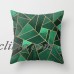 Polyester pillow case cover green leaves throw sofa car cushion cover Home Decor   132540294396